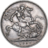1892 Crown - Victoria British Silver Coin - Nice