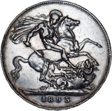 1893 Crown (LVI ) - Victoria British Silver Coin