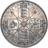 1890 Double Florin - Victoria British Silver Coin - Nice