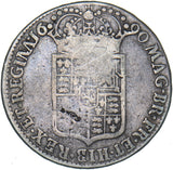 1690 Halfcrown - William & Mary British Silver Coin