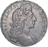 1697 Halfcrown - William III British Silver Coin - Nice