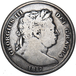1817 Halfcrown (D Over T) - George III British Silver Coin