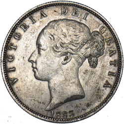 1883 Halfcrown - Victoria British Silver Coin - Nice