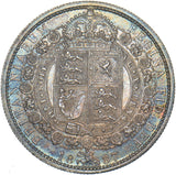 1887 Halfcrown - Victoria British Silver Coin - Superb