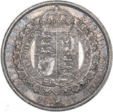 1887 Halfcrown - Victoria British Silver Coin - Very Nice