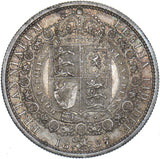 1887 Halfcrown - Victoria British Silver Coin - Superb