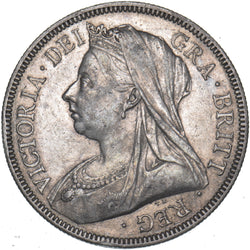 1893 Halfcrown - Victoria British Silver Coin - Nice