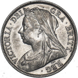 1895 Halfcrown - Victoria British Silver Coin - Nice