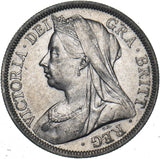 1899 Halfcrown - Victoria British Silver Coin - Nice