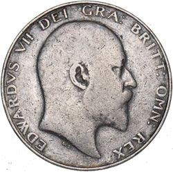 1905 Halfcrown - Edward VII British Silver Coin