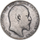 1905 Halfcrown - Edward VII British Silver Coin