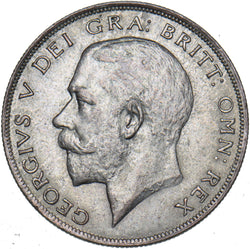 1923 Halfcrown - George V British Silver Coin - Very Nice
