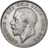 1923 Halfcrown - George V British Silver Coin - Very Nice