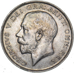 1924 Halfcrown - George V British Silver Coin - Very Nice