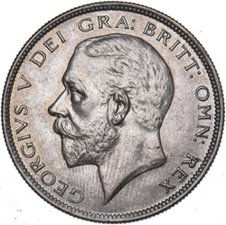 1928 Halfcrown - George V British Silver Coin - Superb