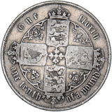 1859 Gothic Florin - Victoria British Silver Coin