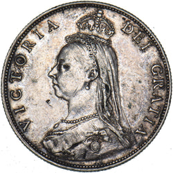 1887 Florin - Victoria British Silver Coin - Nice