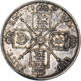 1887 Florin - Victoria British Silver Coin - Nice