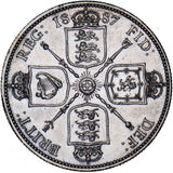 1887 Florin - Victoria British Silver Coin