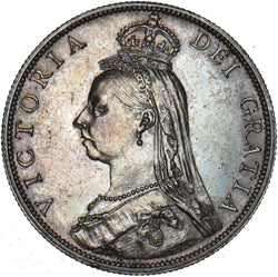 1888 Florin - Victoria British Silver Coin - Very Nice