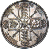 1888 Florin - Victoria British Silver Coin - Very Nice