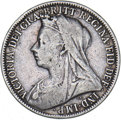1899 Florin - Victoria British Silver Coin