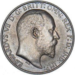1902 Matt Proof Florin - Edward VII British Silver Coin - Superb
