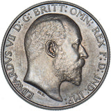1902 Matt Proof Florin - Edward VII British Silver Coin - Superb