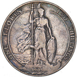 1905 Florin - Edward VII British Silver Coin