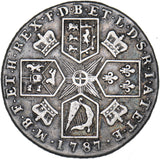 1787 Shilling - George III British Silver Coin