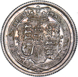 1816 Shilling - George III British Silver Coin - Superb