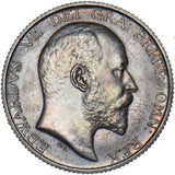 1902 Matt Proof Shilling - Edward VII British Silver Coin - Superb