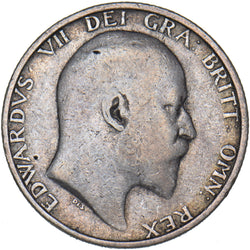 1904 Shilling - Edward VII British Silver Coin