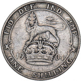 1904 Shilling - Edward VII British Silver Coin