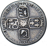 1757 Sixpence - George II British Silver Coin