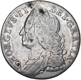 1758 Sixpence - George II British Silver Coin