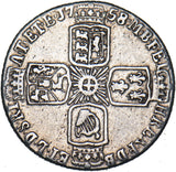 1758 Sixpence - George II British Silver Coin - Nice