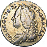 1758 Sixpence (Gilded & Ex Mount) - George II British Silver Coin