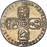 1758 Sixpence (Gilded & Ex Mount) - George II British Silver Coin