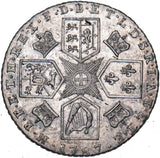 1787 Sixpence - George III British Silver Coin - Nice