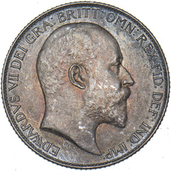 1902 Matt Proof Sixpence - Edward VII British Silver Coin - Superb