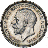 1927 Proof Sixpence - George V British Silver Coin - Superb