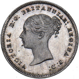 1859 Maundy Fourpence - Victoria British Silver Coin - Superb