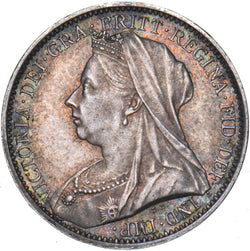 1898 Maundy Fourpence - Victoria British Silver Coin - Superb