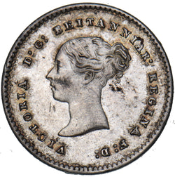 1859 Maundy Twopence - Victoria British Silver Coin - Superb