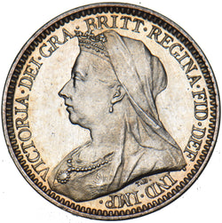 1898 Maundy Twopence - Victoria British Silver Coin - Superb