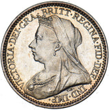 1898 Maundy Twopence - Victoria British Silver Coin - Superb