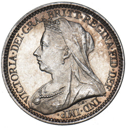 1898 Maundy Twopence - Victoria British Silver Coin - Superb