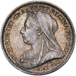 1898 Maundy Penny - Victoria British Silver Coin - Superb