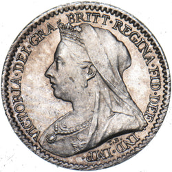 1898 Maundy Penny - Victoria British Silver Coin - Superb